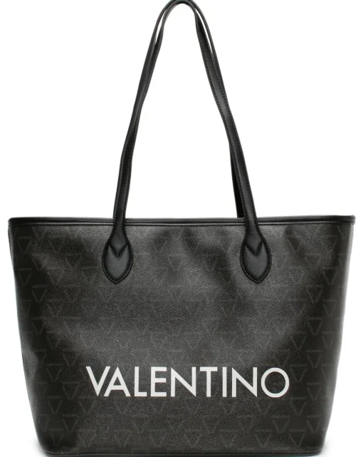 Valentino Bags Liuto Logo Motif Tote Bag