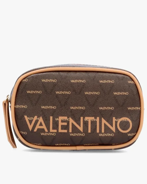 Valentino Bags Liuto Tan Logo Belt Bag