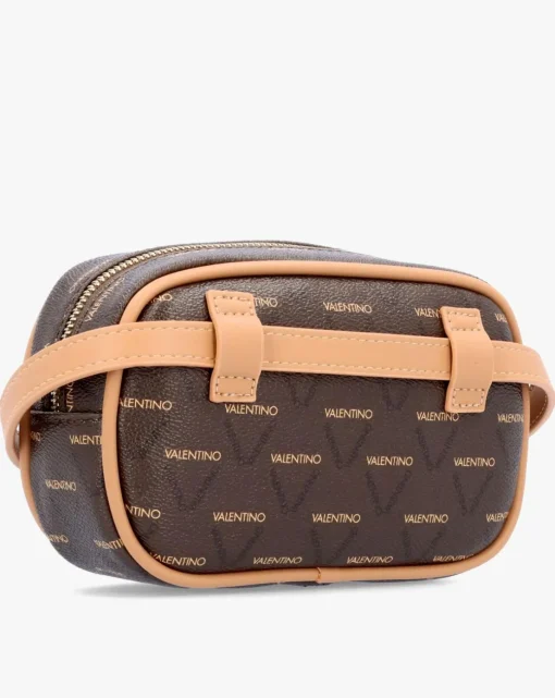 Valentino Bags Liuto Tan Logo Belt Bag
