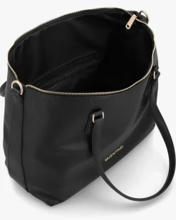 Valentino Bags Naif Black Shopper Bag