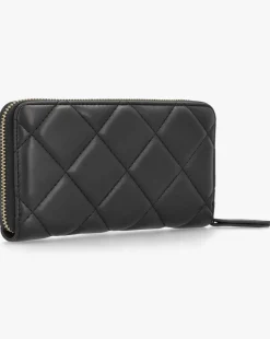 Valentino Bags Ocarina Black Zip Around Purse