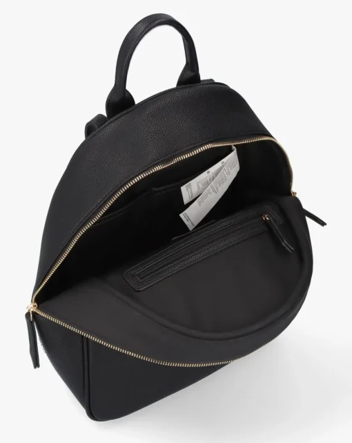 Valentino Bags Rised Black Backpack