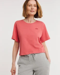 VANS Little Drop V-Neck Short Sleeve T-Shirt