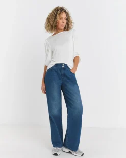 Volume Sleeve Boxy Top