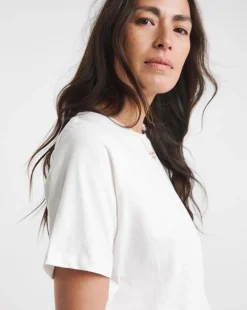 White Crew Neck Short Sleeve T-shirt
