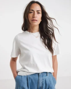 White Crew Neck Short Sleeve T-shirt