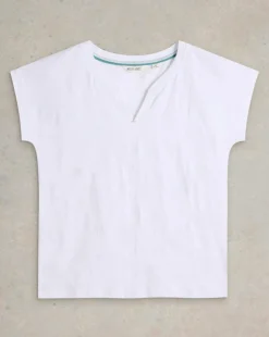 White Stuff Nelly Embroidered Tee