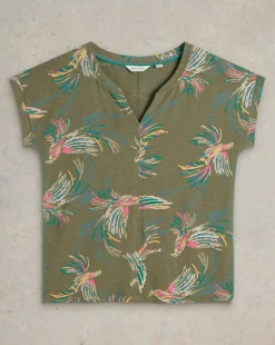 White Stuff Nelly Notch Neck Tee