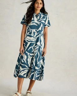 White Stuff Rua Jersey Shirt Dress
