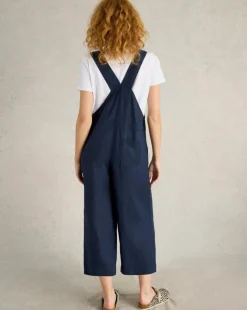 White Stuff Viola Linen Dungaree